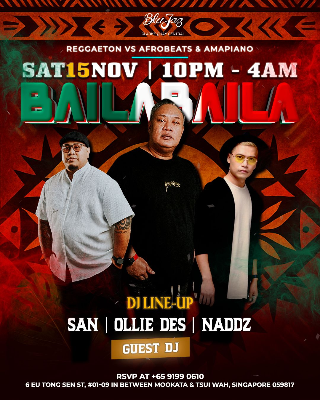 BAILA BAILA Reggaeton Vs Afrobeats & Amapiano Edition