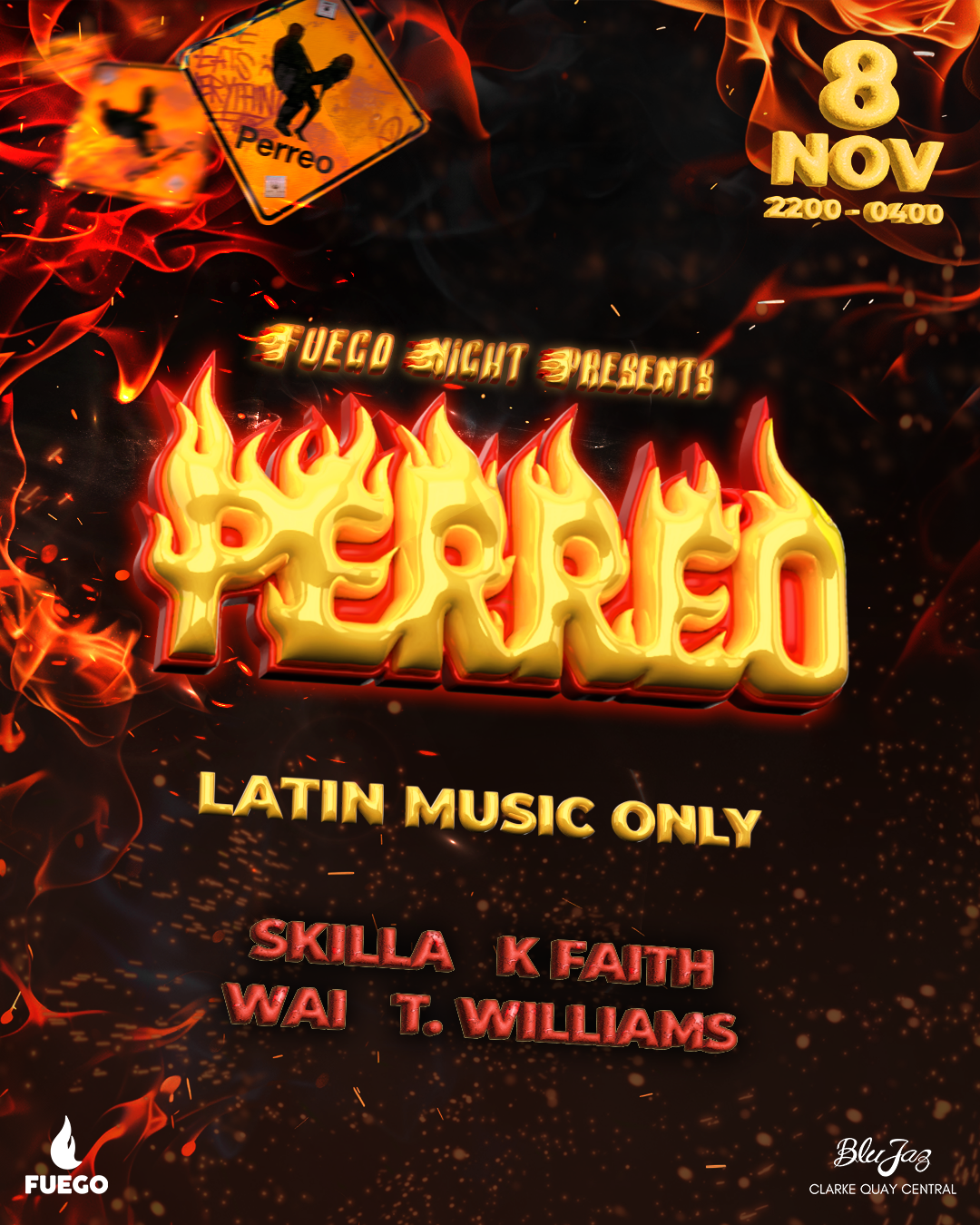 Fuego Night presents Perreo