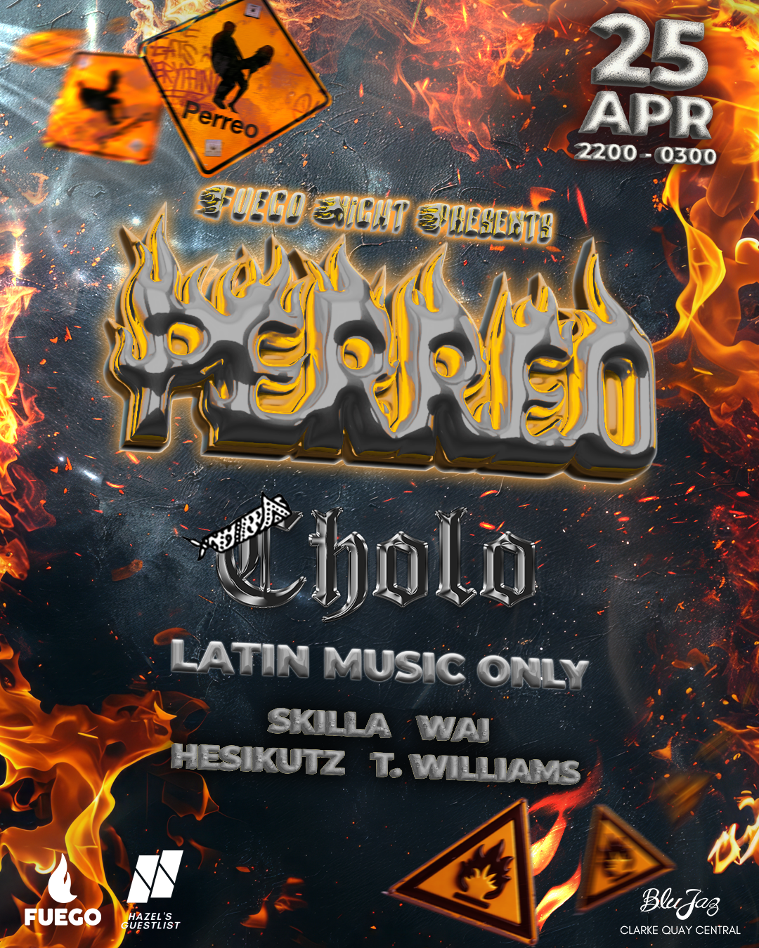 Fuego Night presents Perreo - Cholo